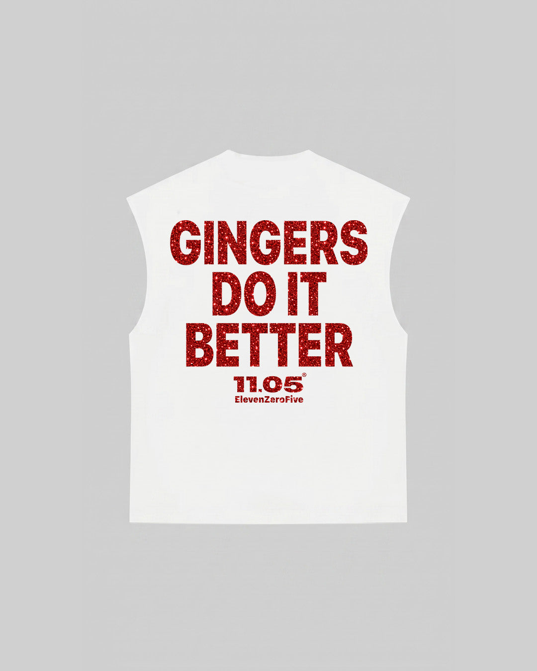 "GINGERS DO IT BETTER" Tank Top | GLITTER EDITION