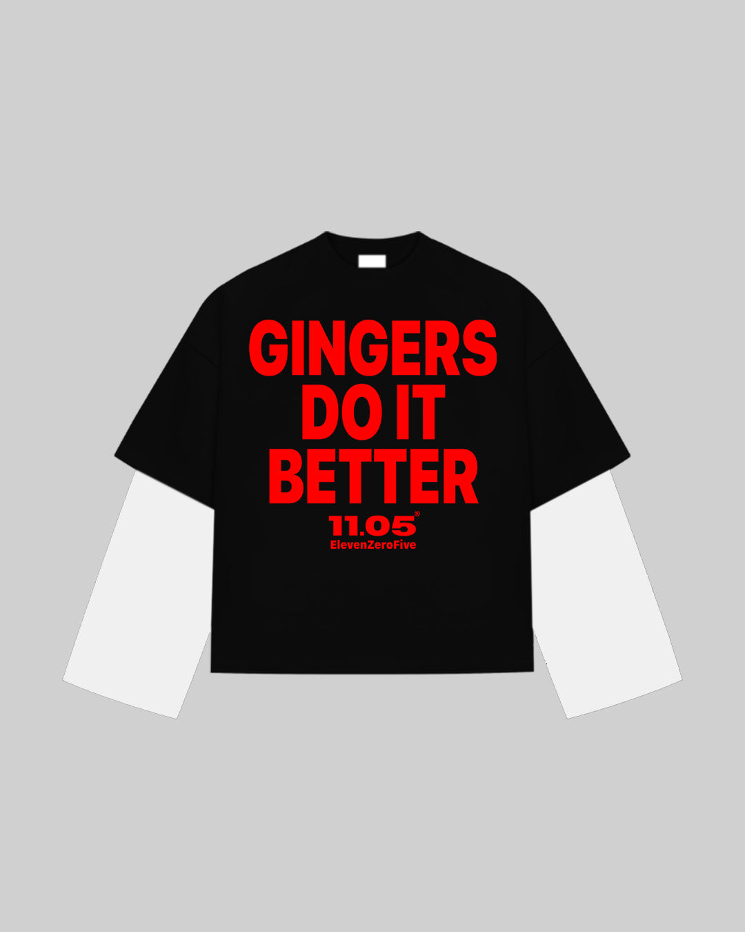 "GINGERS DO IT BETTER" Double Longsleeve