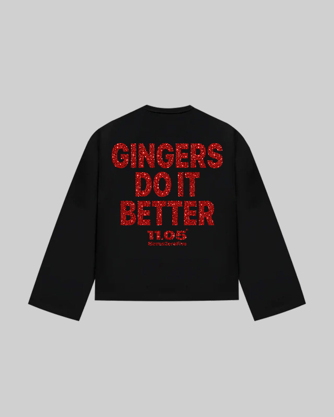 "GINGERS DO IT BETTER" Long Sleeve | GLITTER EDITION