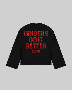 "GINGERS DO IT BETTER" Long Sleeve | GLITTER EDITION
