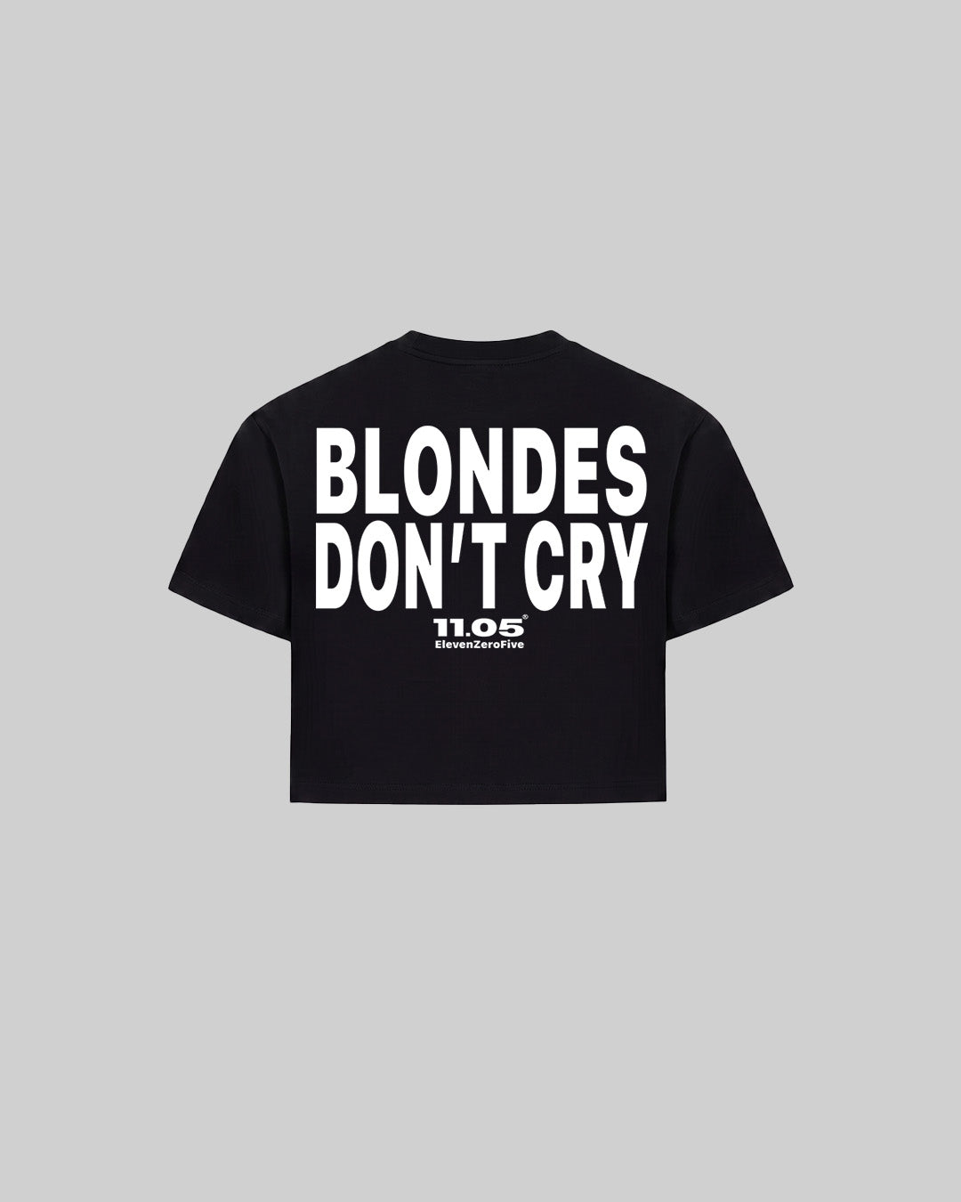 "BLONDES DON'T CRY" Women's TOP