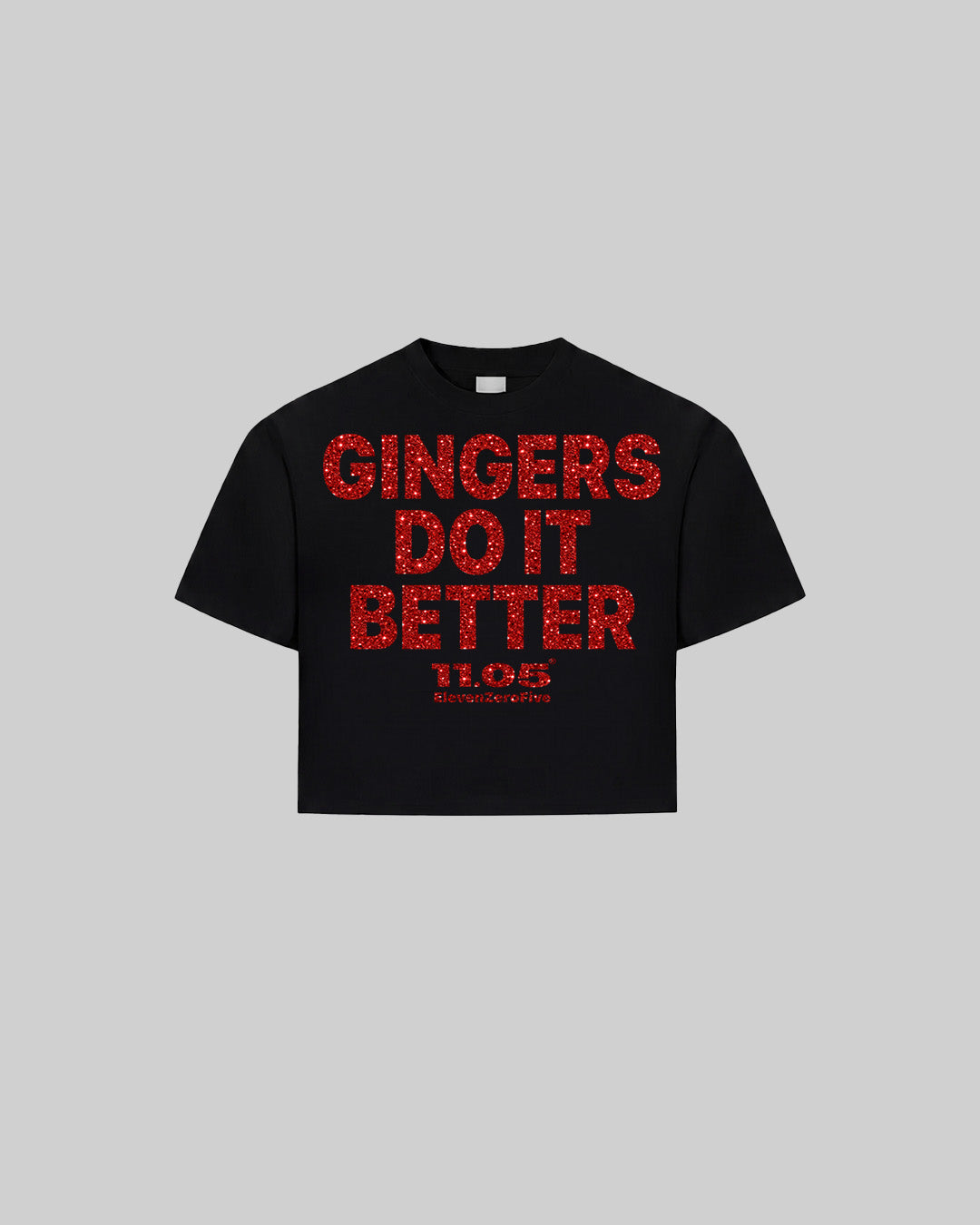 "GINGERS DO IT BETTER" Women's TOP | GLITTER EDITION