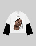 "Look mom i can fly" Double-Sleeve