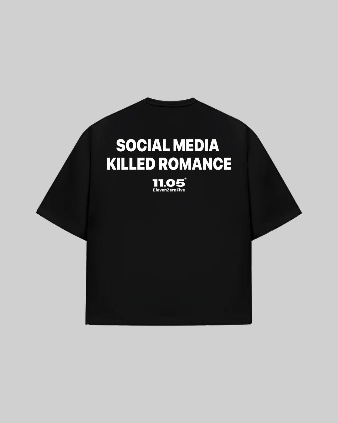 "SOCIAL MEDIA KILLED ROMANCE" T-Shirt