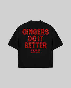 "GINGERS DO IT BETTER" T-Shirt | GLITTER EDITION