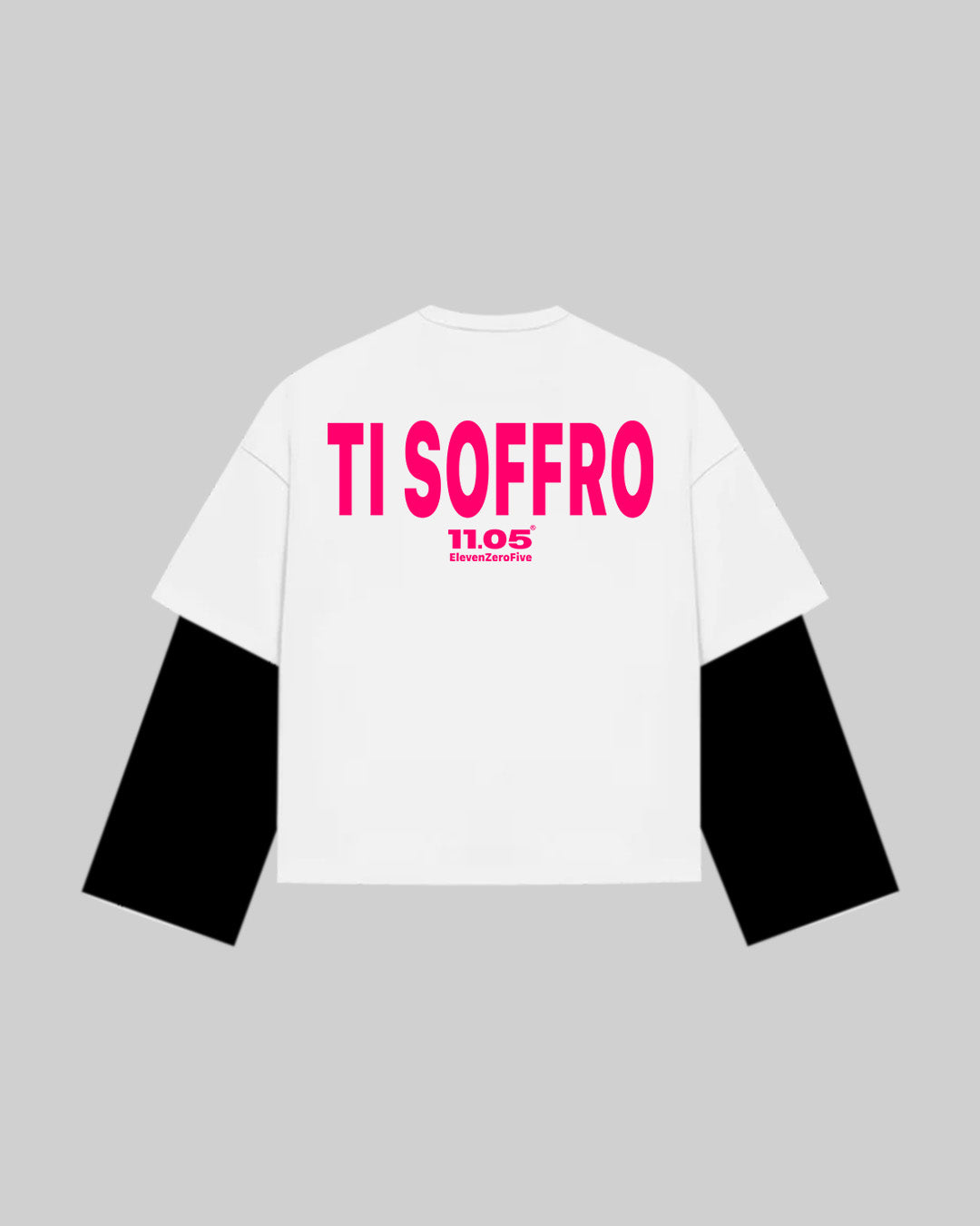 "TI SOFFRO" Fuchsia | Double Longsleeve