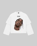 "Look mom i can fly" Double-Sleeve