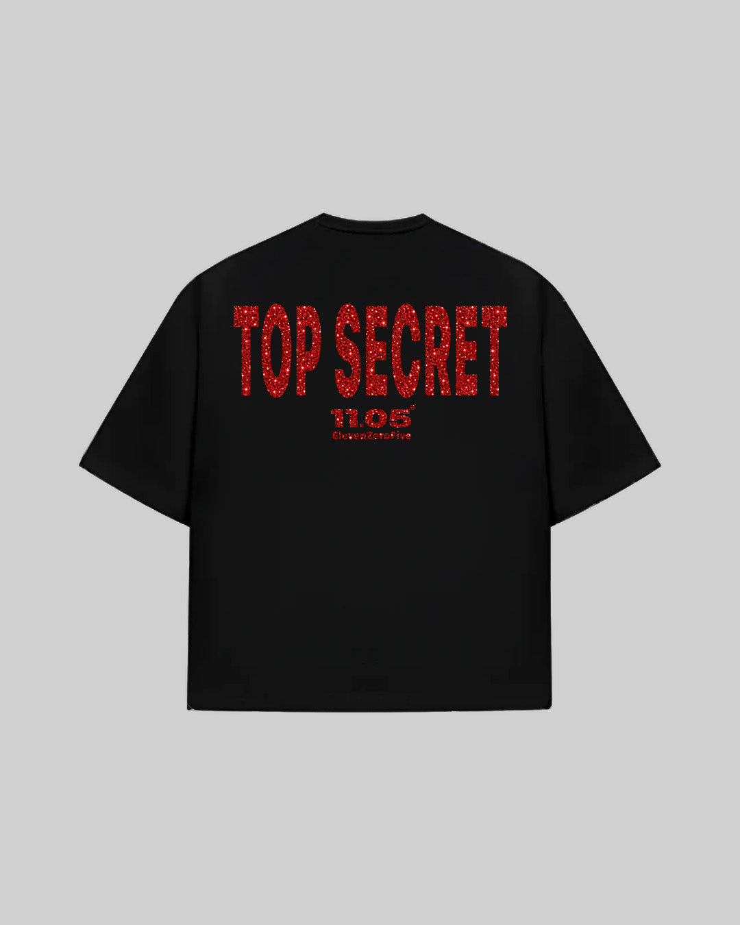 "TOP SECRET" T-Shirt | GLITTER EDITION