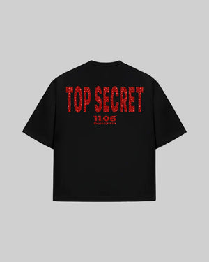 "TOP SECRET" T-Shirt | GLITTER EDITION