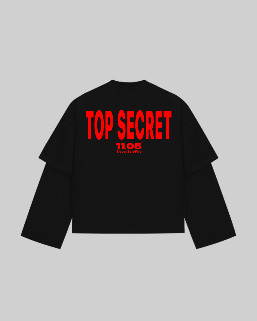 "TOP SECRET" Double Longsleeve