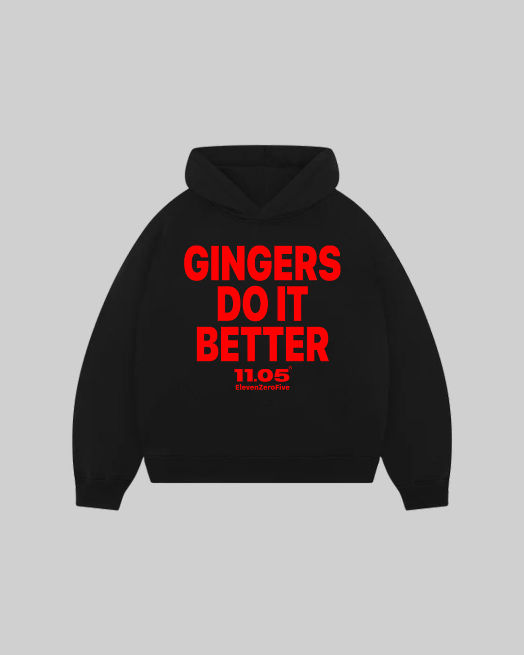 "GINGERS DO IT BETTER" Sudadera con capucha