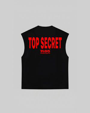 "TOP SECRET" Tank Top
