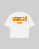 "WASTED" Oversized T-Shirt | ORANGE EDITION
