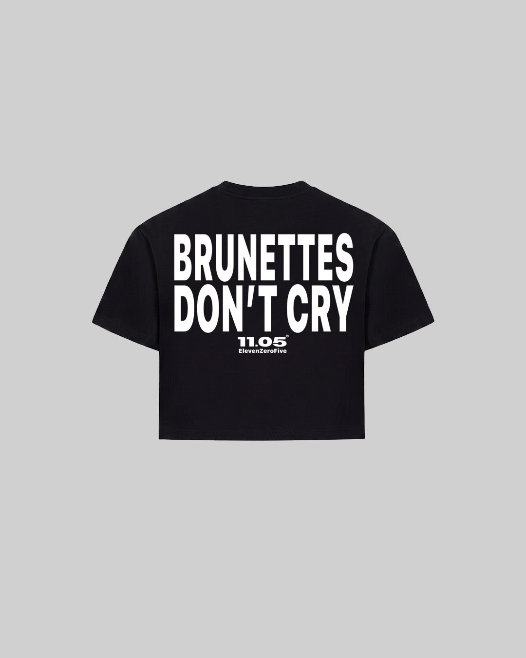 "BRUNETTES DON'T CRY" Women's TOP