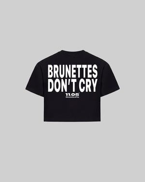 "BRUNETTES DON'T CRY" Women's TOP