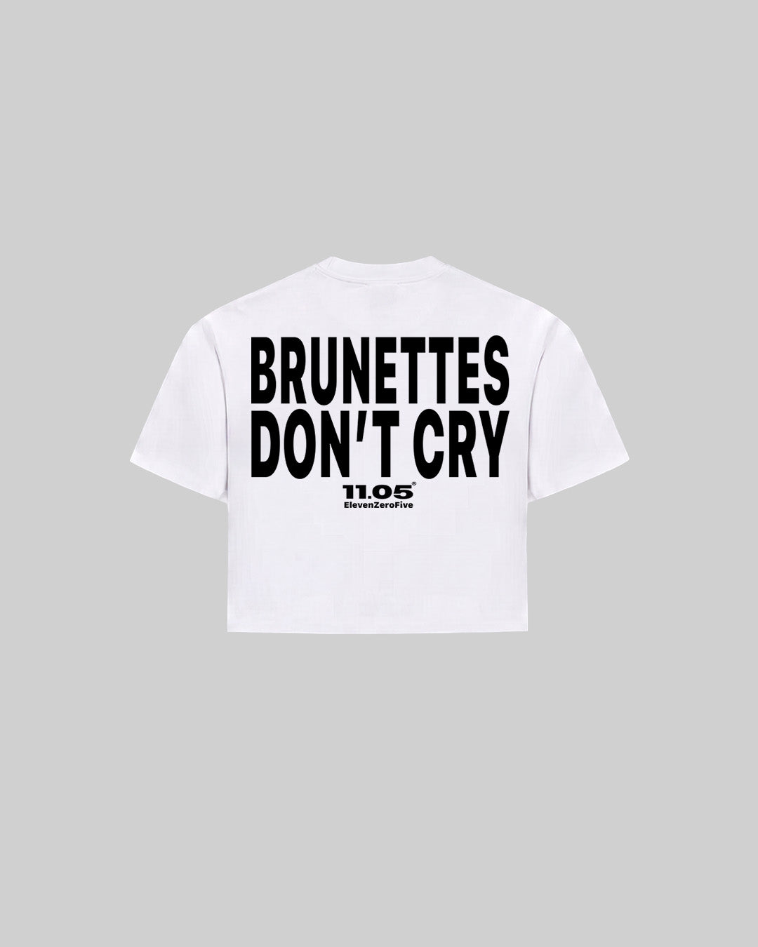 "BRUNETTES DON'T CRY" Women's TOP