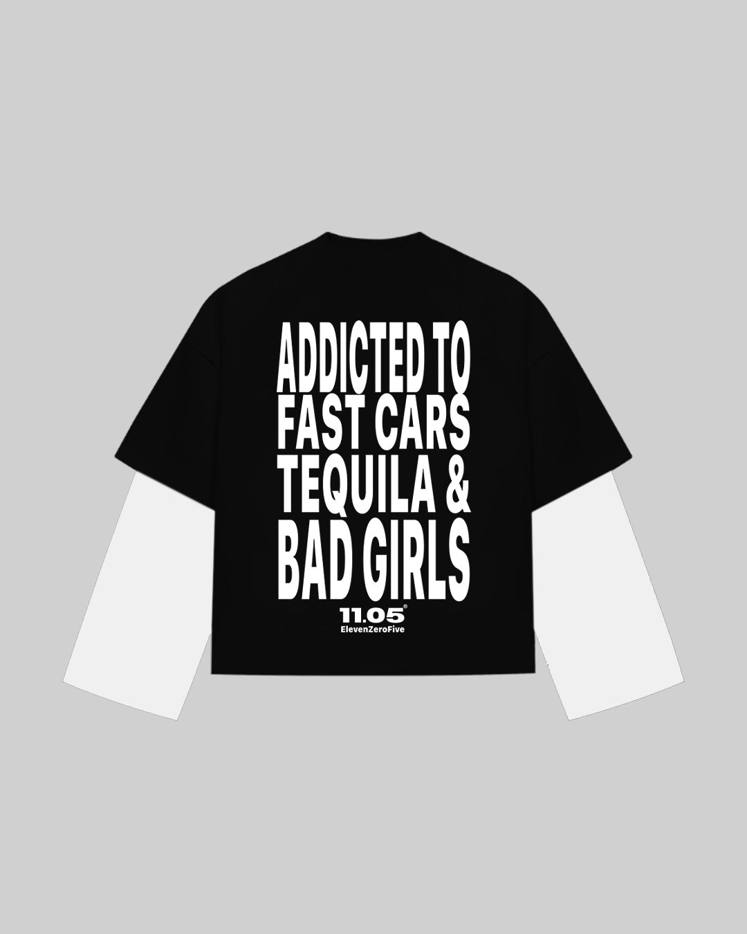 "ADDICTED TO" Double Longsleeve
