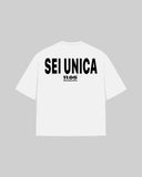 "SEI UNICA" Oversized T-Shirt