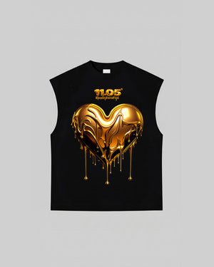 "GOLD HEART" Tank Top
