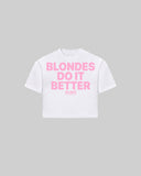 "BLONDES DO IT BETTER" Women's TOP