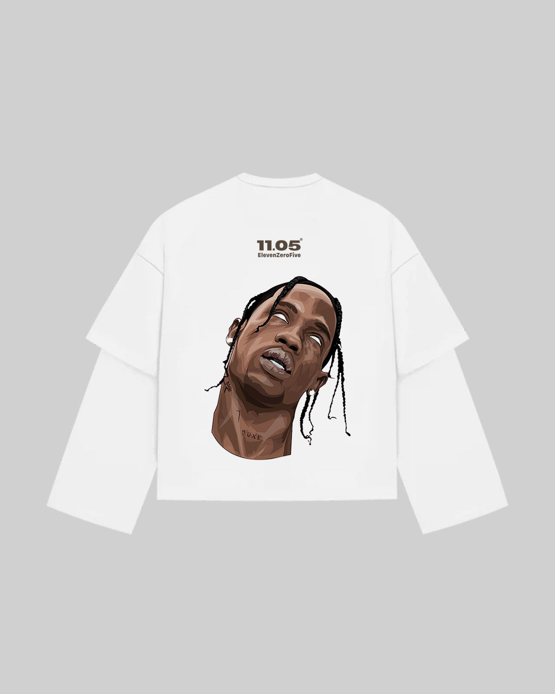 "LOOK MOM I CAN FLY" Double Longsleeve