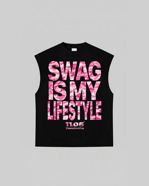"SWAG IS MY LIFESTYLE" ROSE EDITION - Tank Top