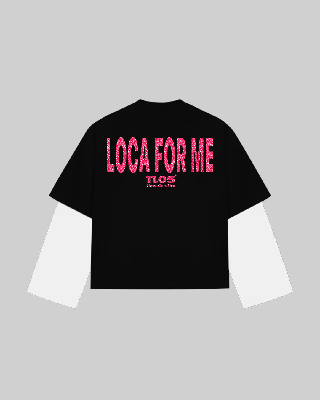 "LOCA FOR ME" Double Longsleeve | GLITTER EDITION
