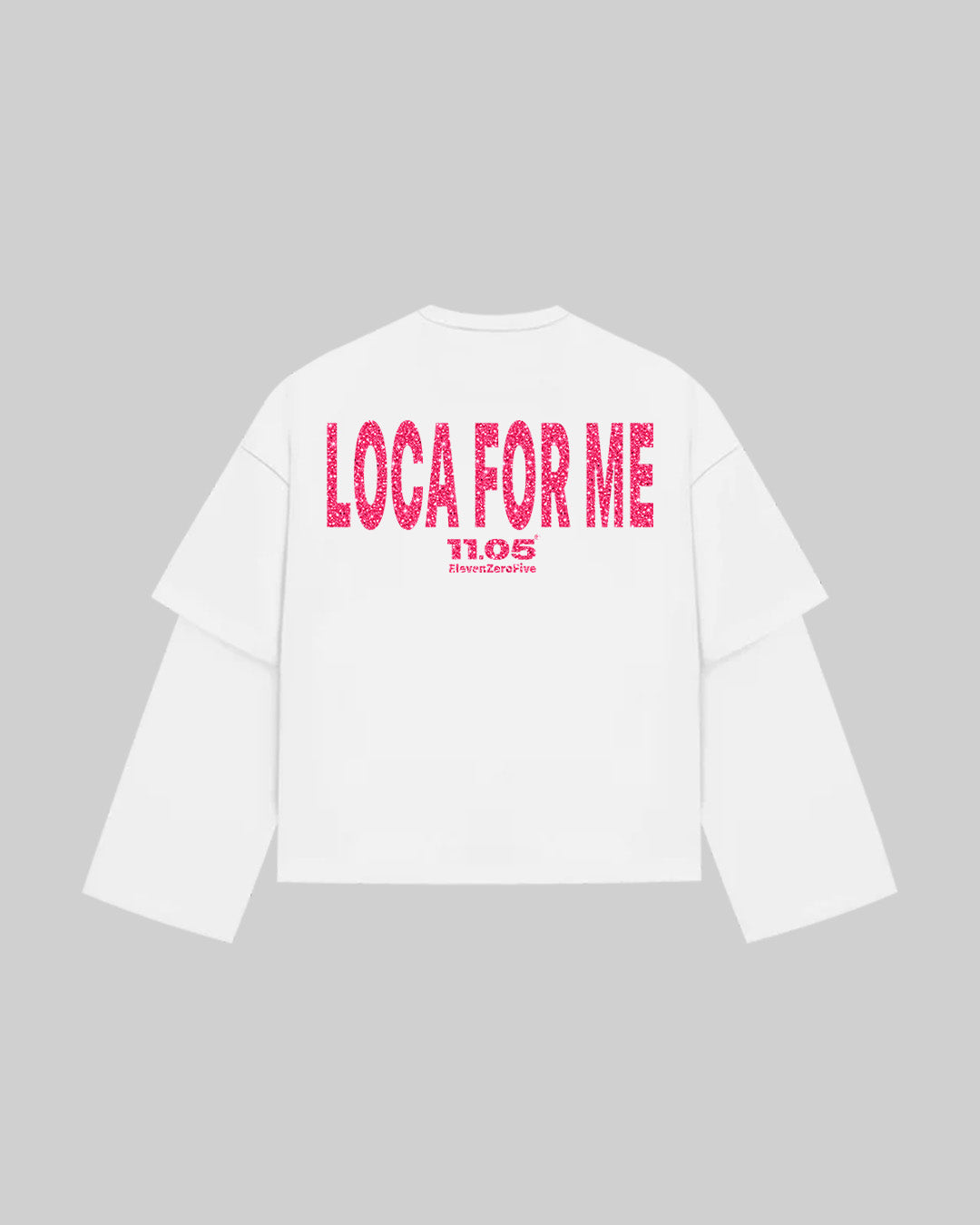 "LOCA FOR ME" Double Longsleeve | GLITTER EDITION