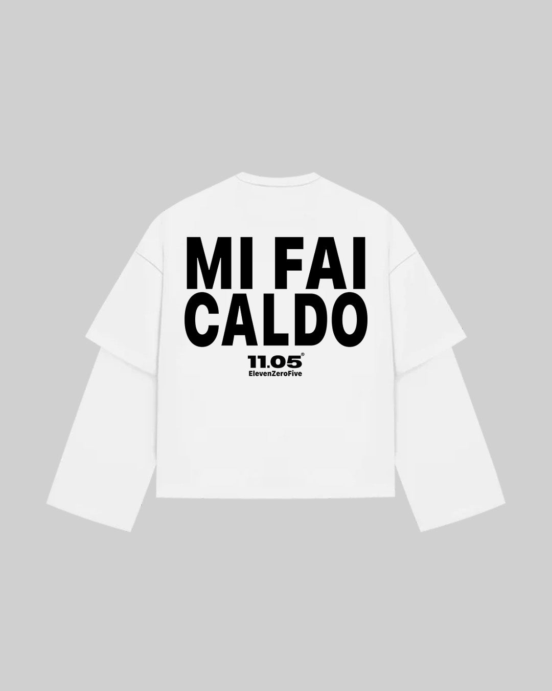 "MI FAI CALDO" Double Longsleeve