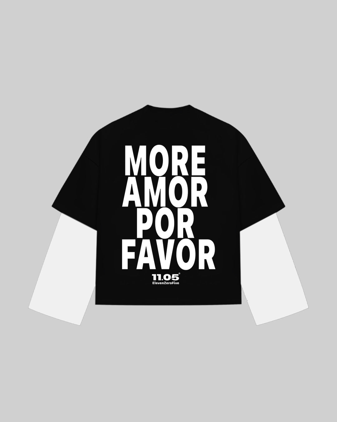"MORE AMOR POR FAVOR" Double Longsleeve