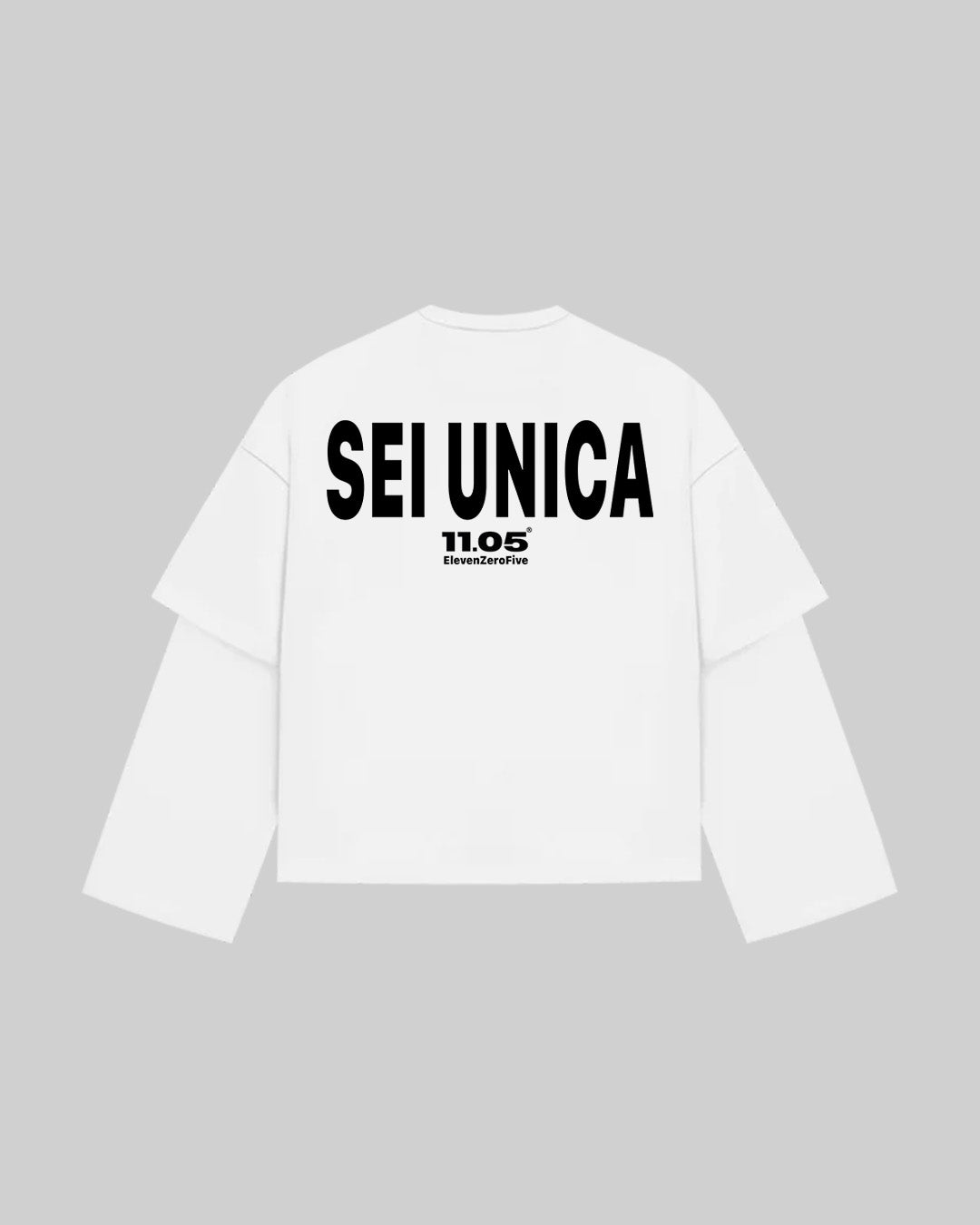 "SEI UNICA" Double Longsleeve
