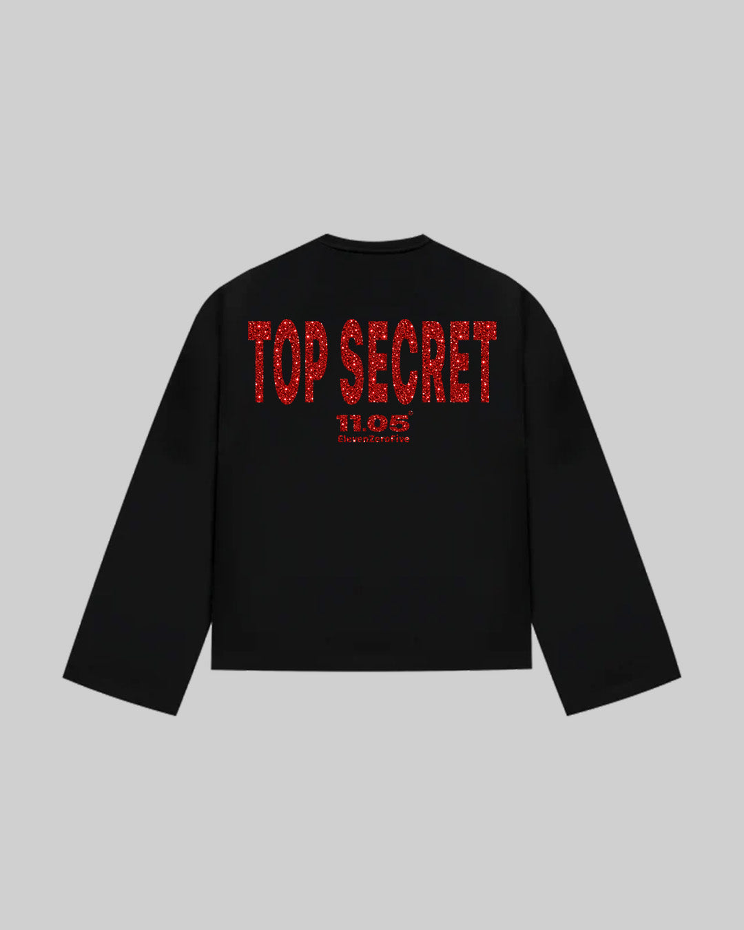 "TOP SECRET" Long Sleeve | GLITTER EDITION