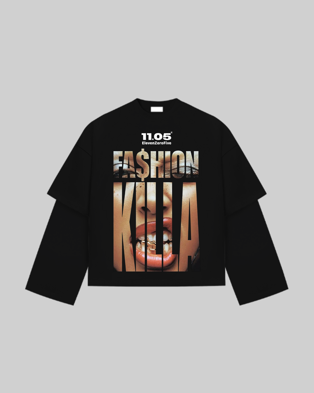 "FASHION KILLA" Double Longsleeve