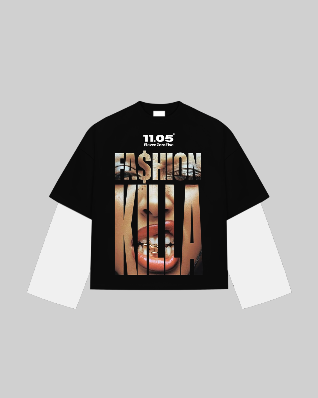"FASHION KILLA" Double Longsleeve