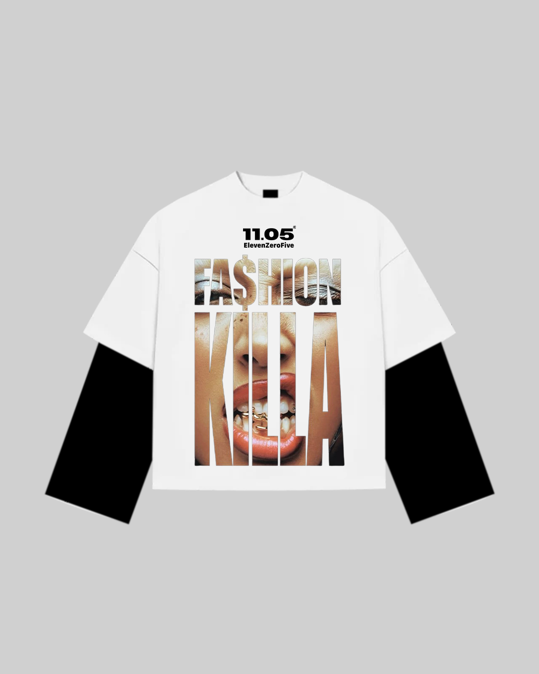 "FASHION KILLA" Double Longsleeve