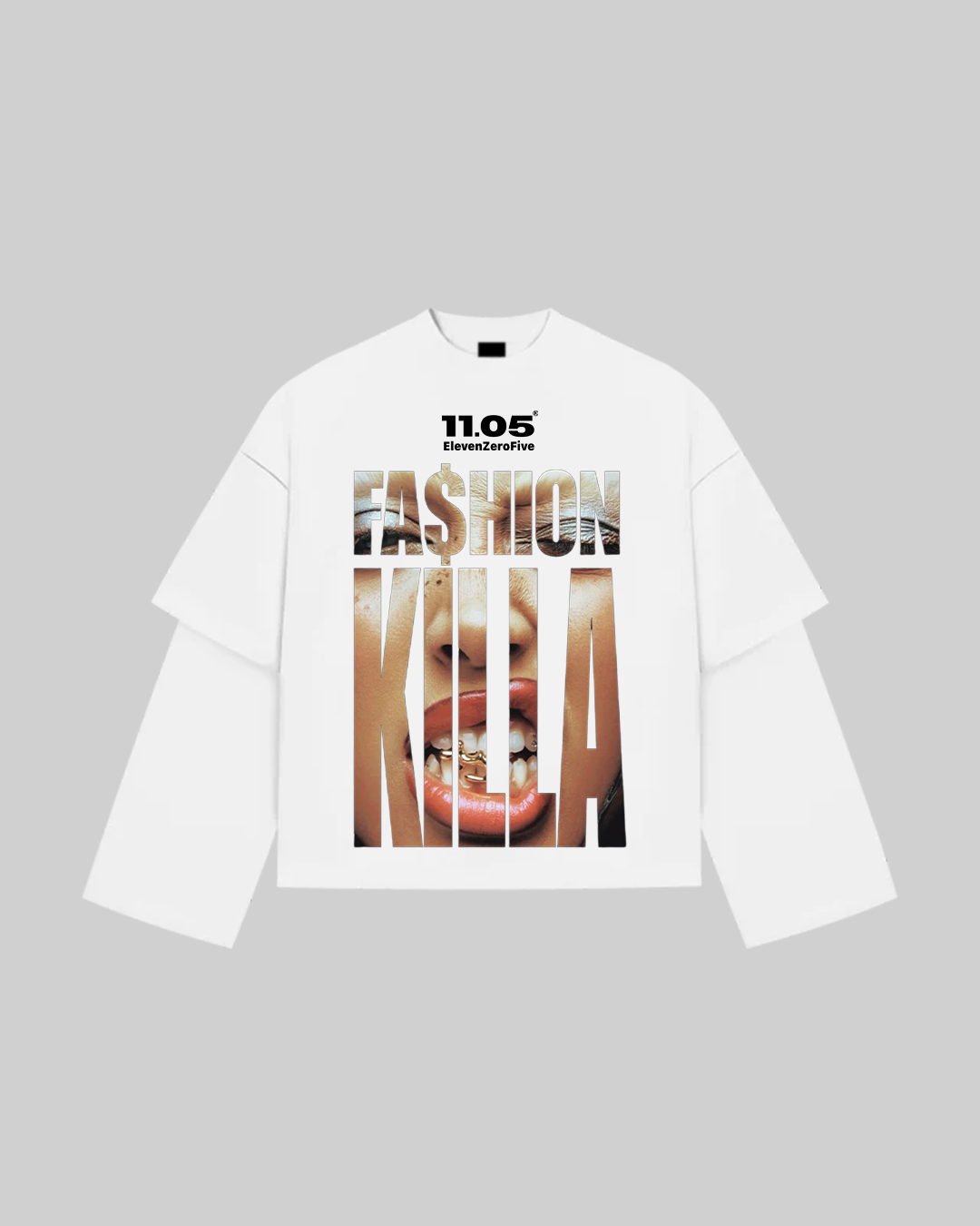 "FASHION KILLA" Double Longsleeve