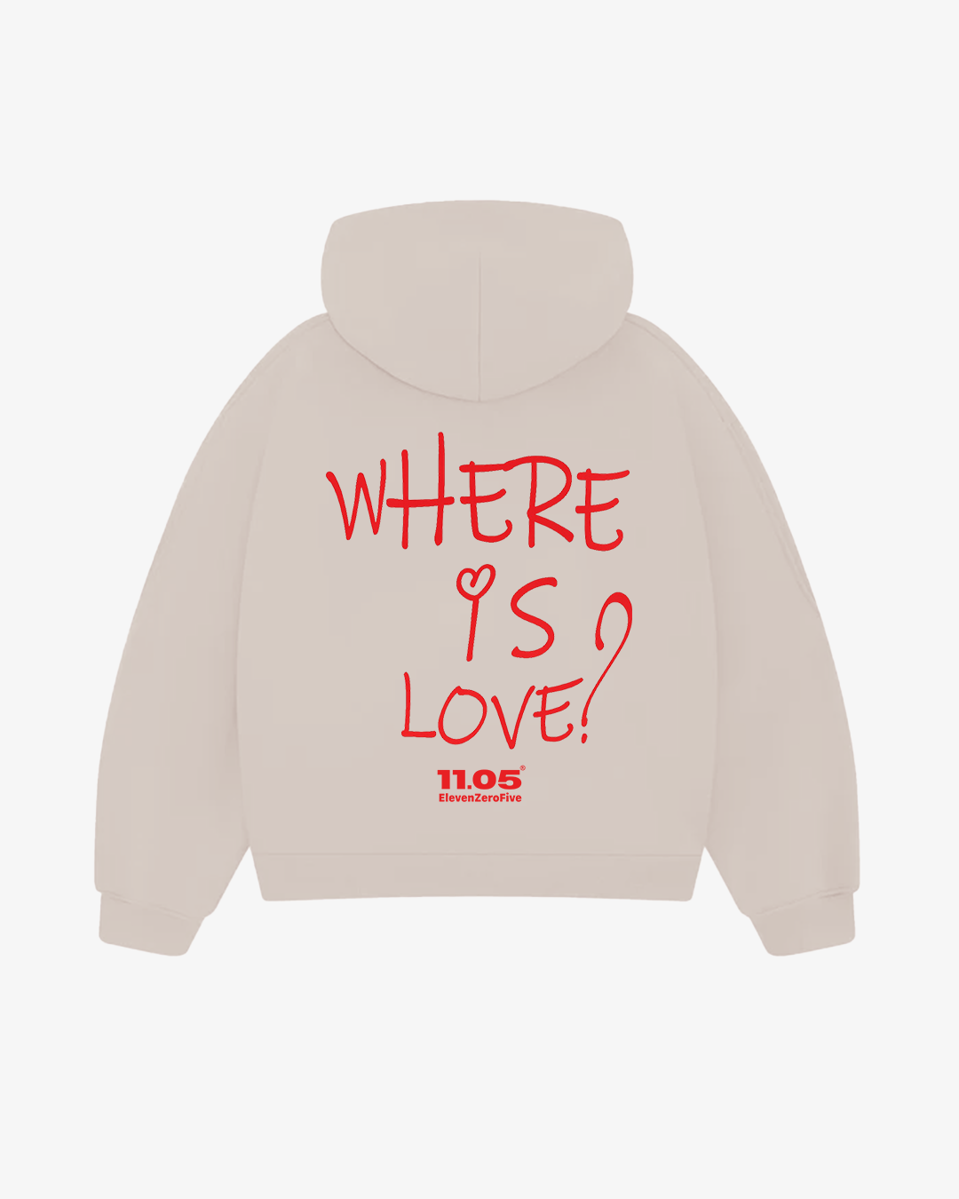 "Where is love?" Comfy Hoodie