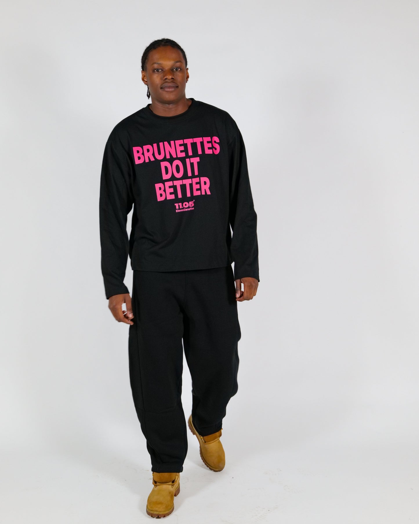 "BRUNETTES DO IT BETTER" Long Sleeve