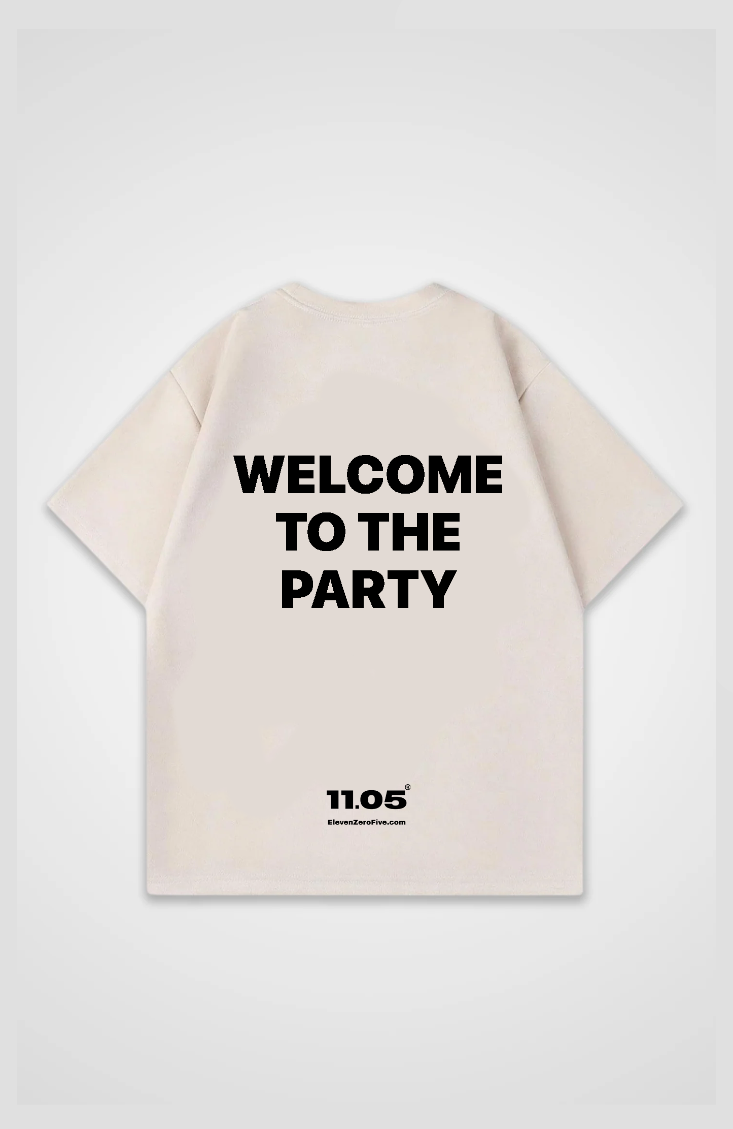'Welcome to the party' Oversized T-Shirt
