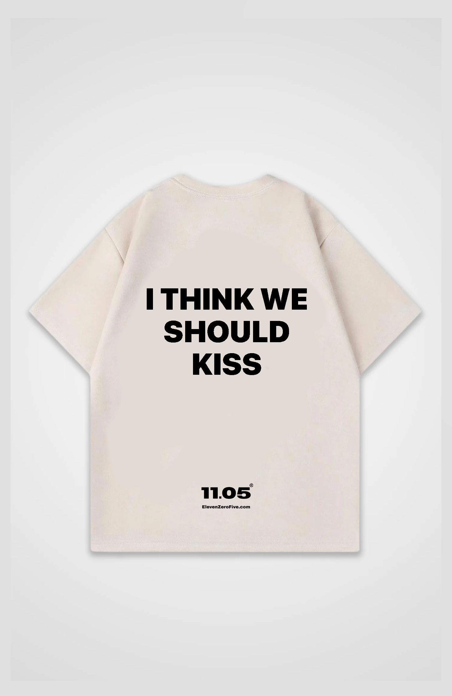 'i think we should kiss' Oversized T-Shirt