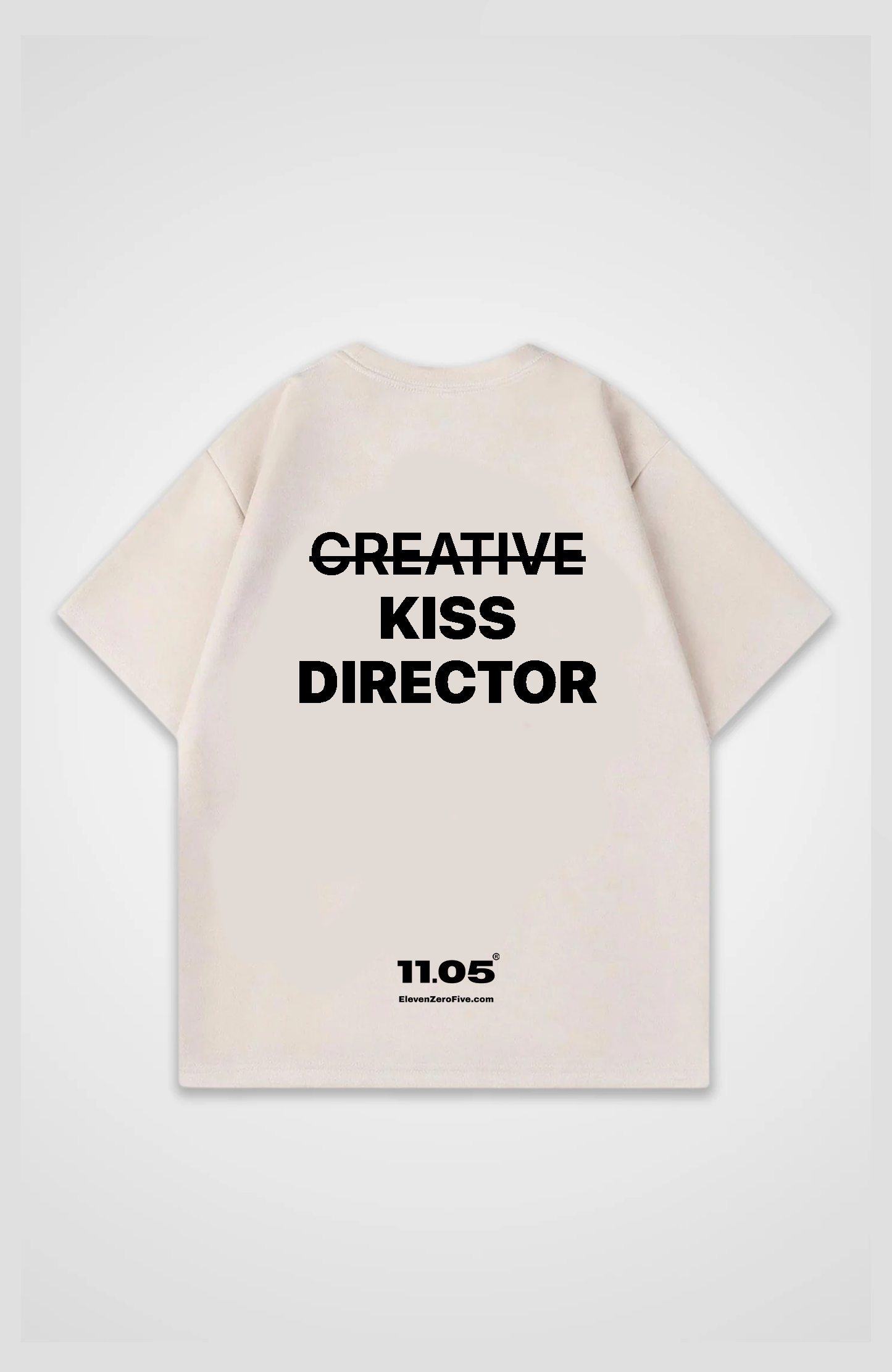 'Kiss director' Oversized T-Shirt
