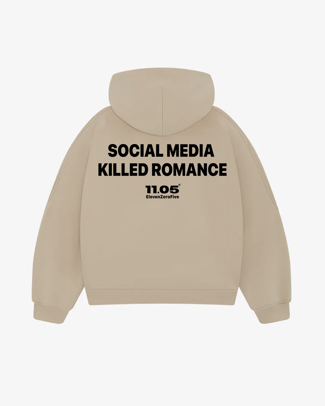 "Social media killed romance" Comfy Hoodie
