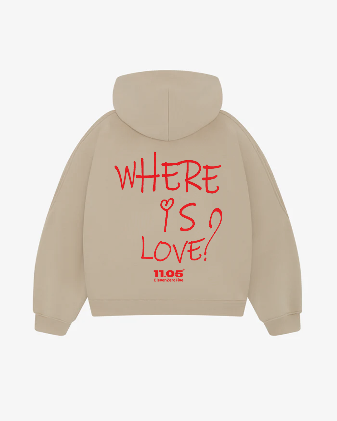 "Where is love?" Comfy Hoodie