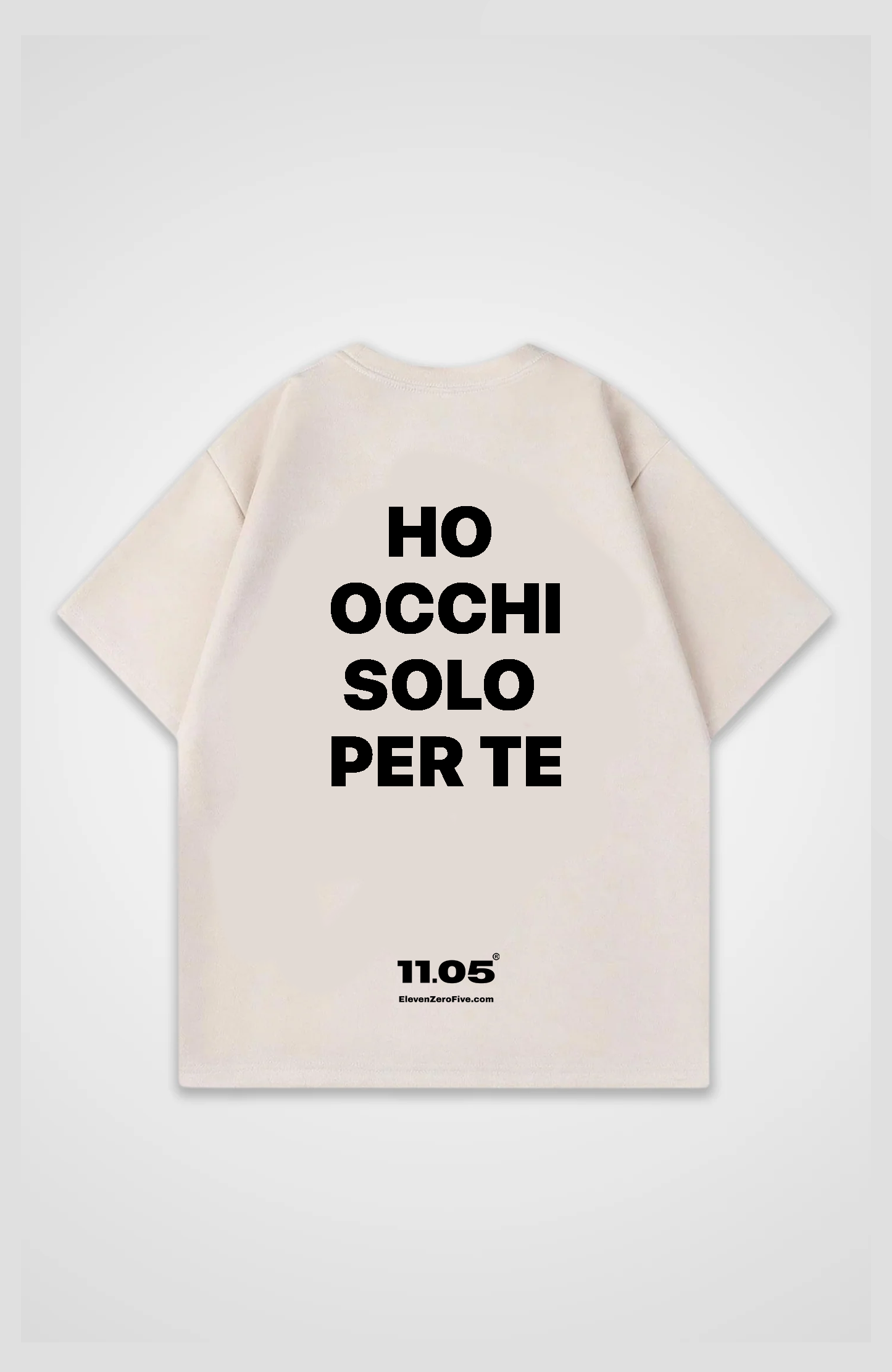 'Ho occhi solo per te' Oversized T-Shirt