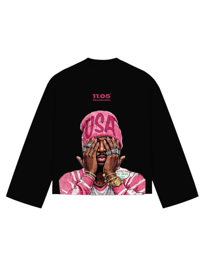 "hustle for the dream life" Long Sleeve