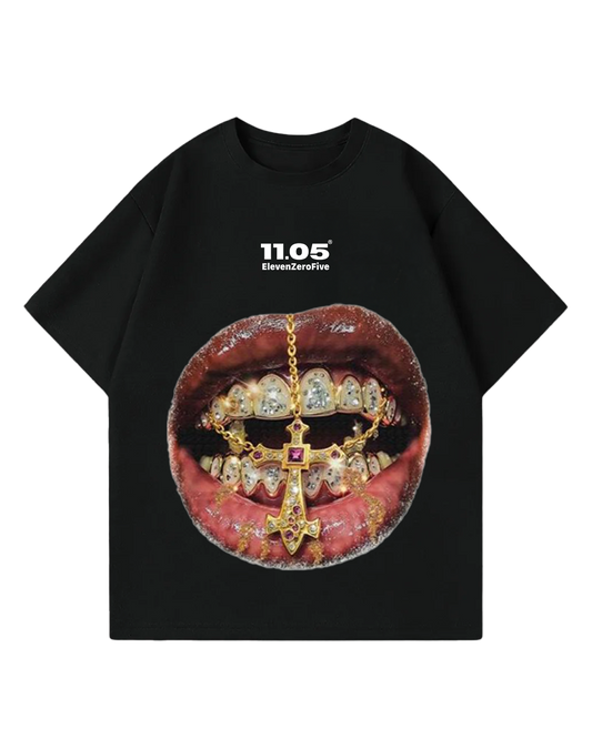 "Gold Grillz" Oversized T-Shirt