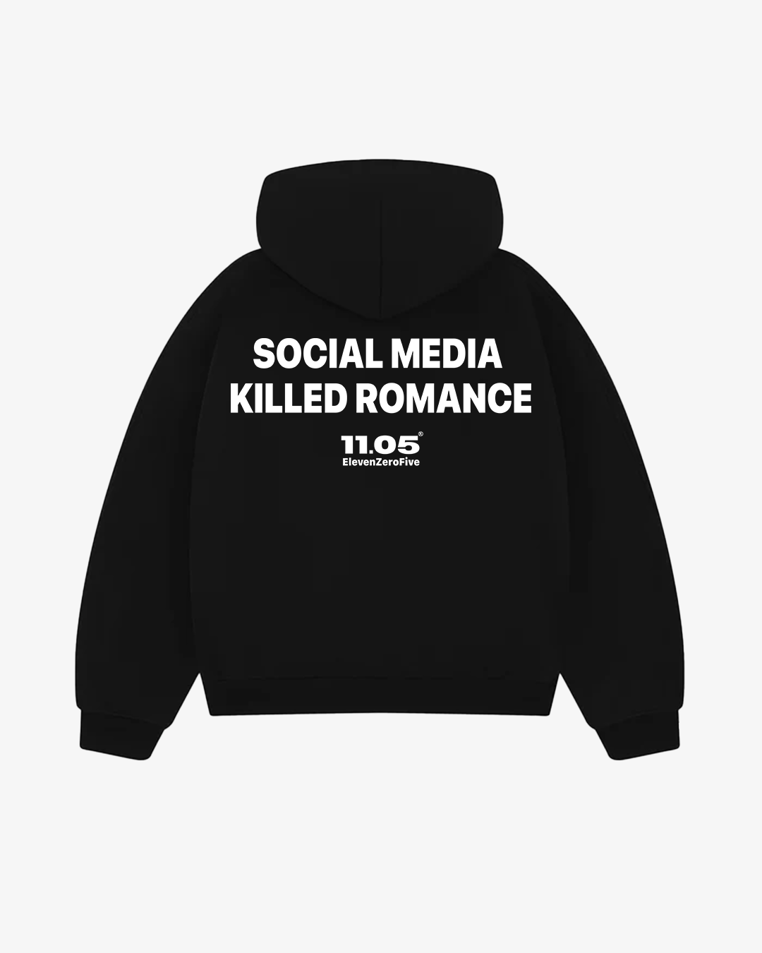 "Social media killed romance" Comfy Hoodie