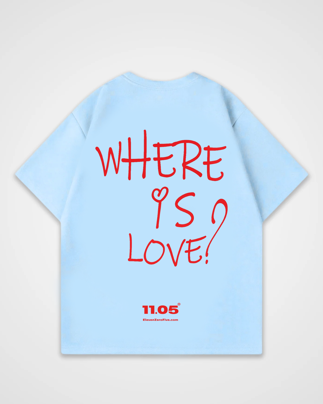 'Where is love?' Oversized T-Shirt