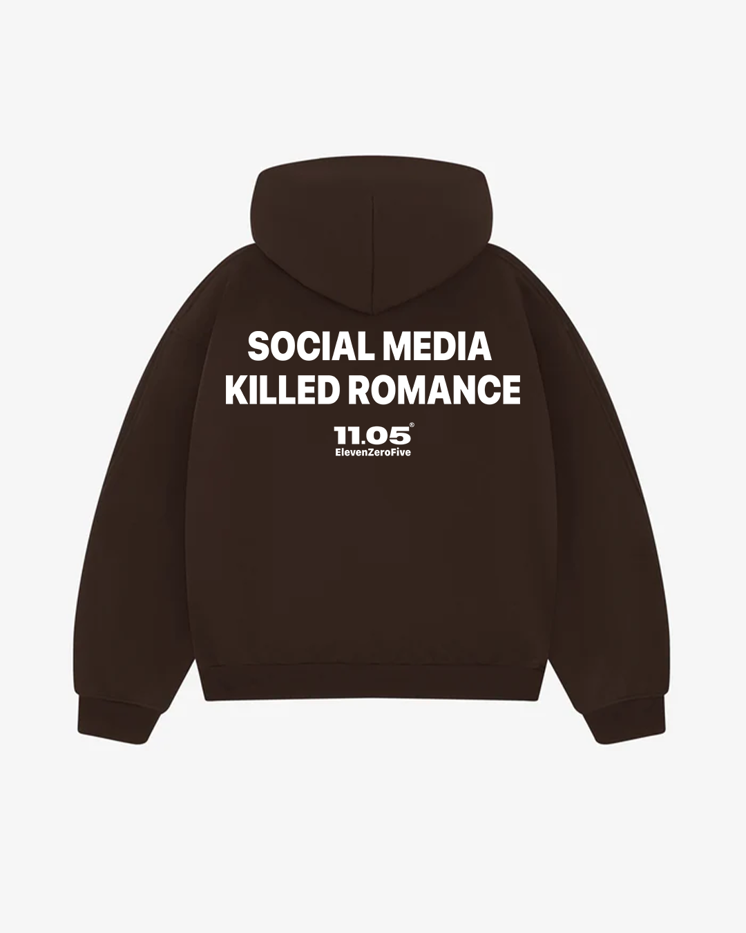 "Social media killed romance" Comfy Hoodie