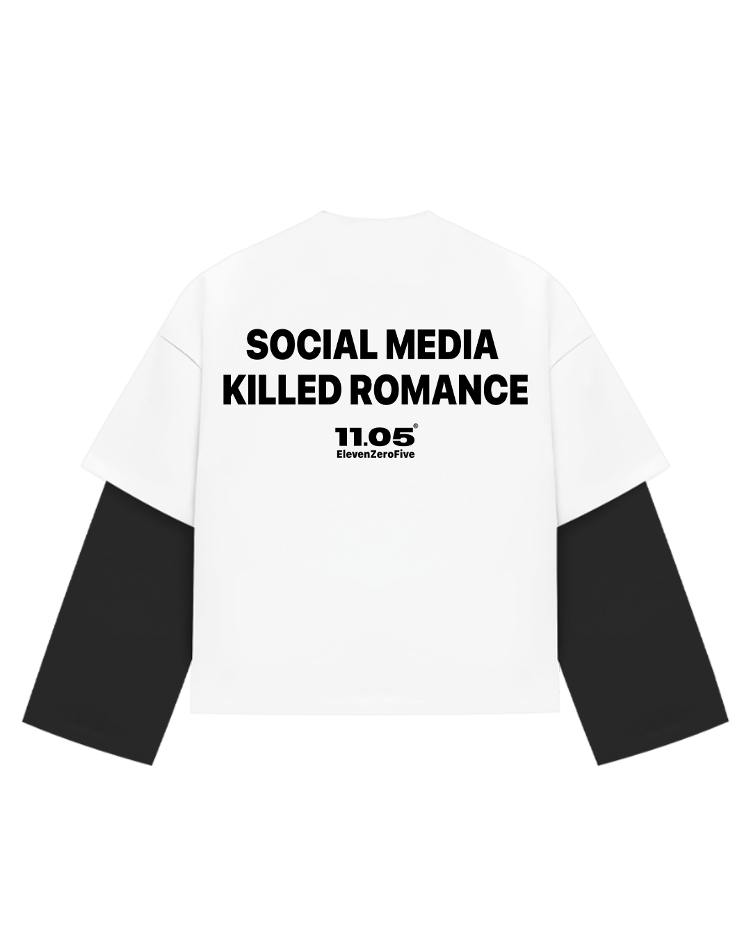 "Social Media Killed Romance" Double Long Sleeve